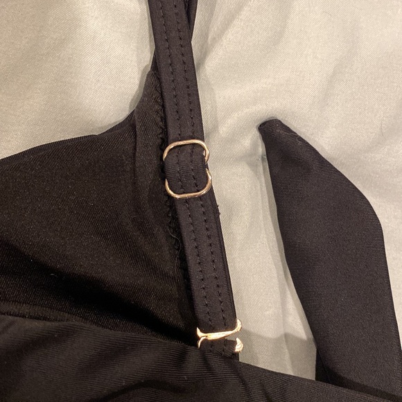 Barely Worn, High Waisted, Black Bathing Suit - Picture 9 of 10